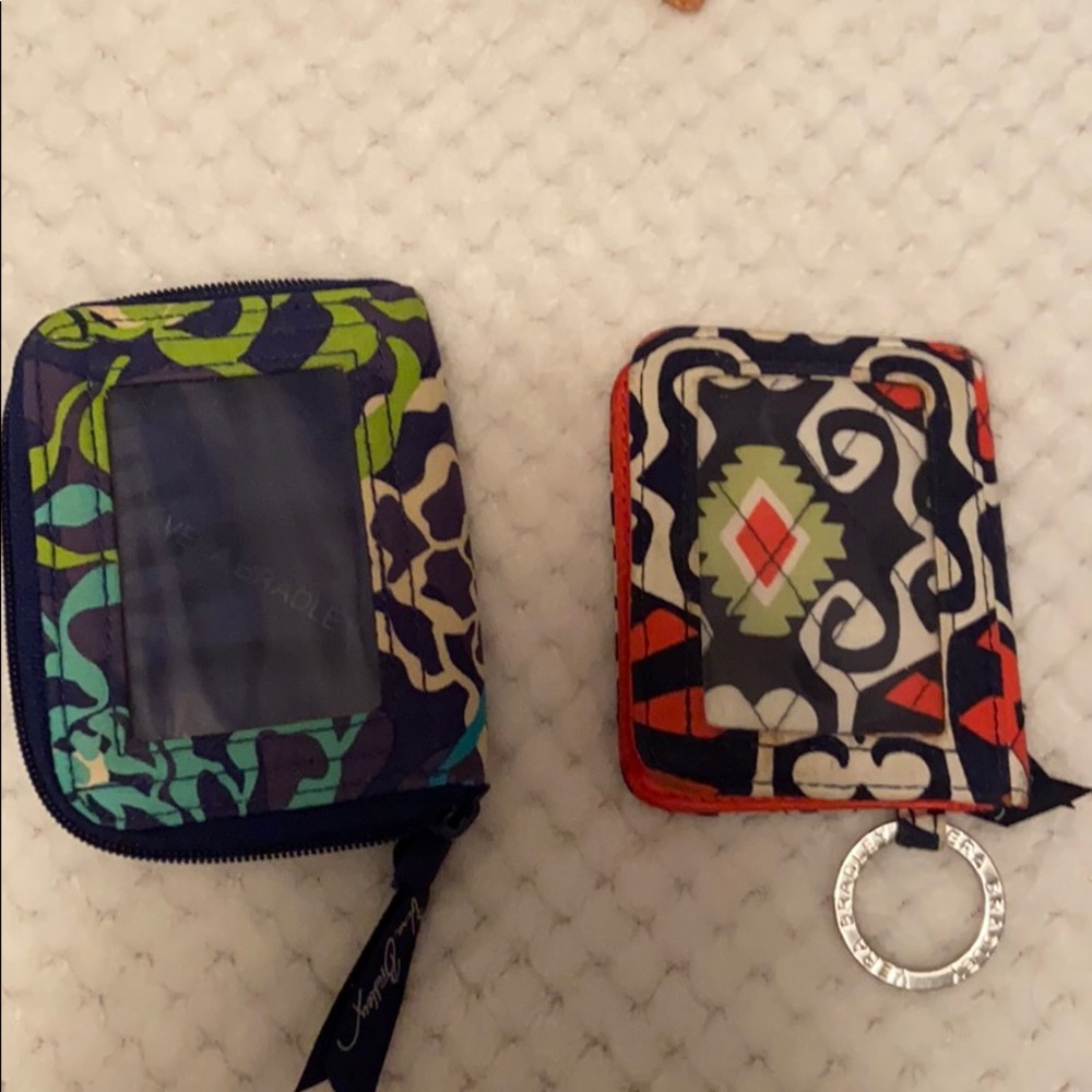 2 Vera Bradley Card Holders
